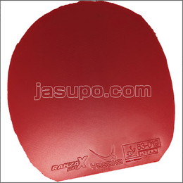 24431　【卓球　中古】　A　ラクザXソフト　赤/厚