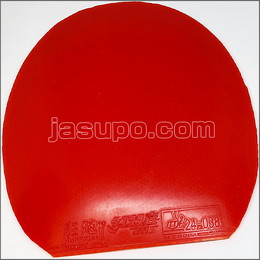 24446　【卓球　中古】　B　キョウヒョウプロ3ターボオレンジ　赤/特厚