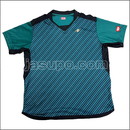 24476　【卓球　中古】　A　ウェア　緑/L