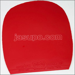 24588　【卓球　中古】　B　スーパー・アンチ　赤/薄