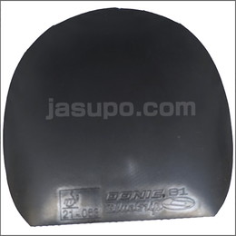 24807　【卓球　中古】　A　ブルーグリップS1　黒/2.0mm