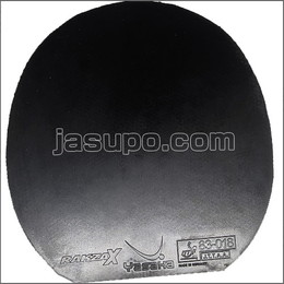 24879　【卓球　中古】　B　ラクザX　黒/特厚