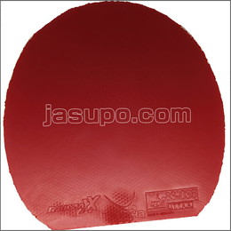 24894　【卓球　中古】　B　ラクザXX　赤/特厚