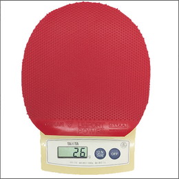 24940　【卓球　中古】　B　リンフォート パワー　赤/MAX
