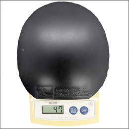25688　【卓球　中古】　A　ブルーグリップJ1　黒/MAX