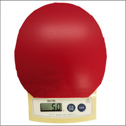 25693　【卓球　中古】　A　ニューゾーン55　赤/MAX