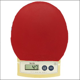 25911　【卓球　中古】　A　ブルーグリップJ1　赤/MAX