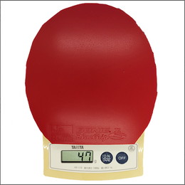 25912　【卓球　中古】　A　ブルーグリップJ2　赤/MAX