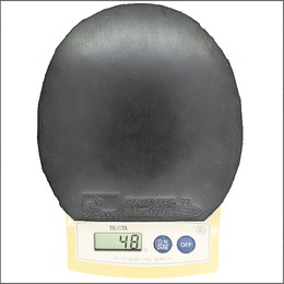 25913　【卓球　中古】　A　ブルーグリップJ1　黒/2.0mm